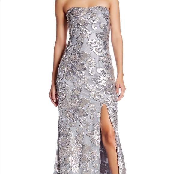nordstrom silver dress